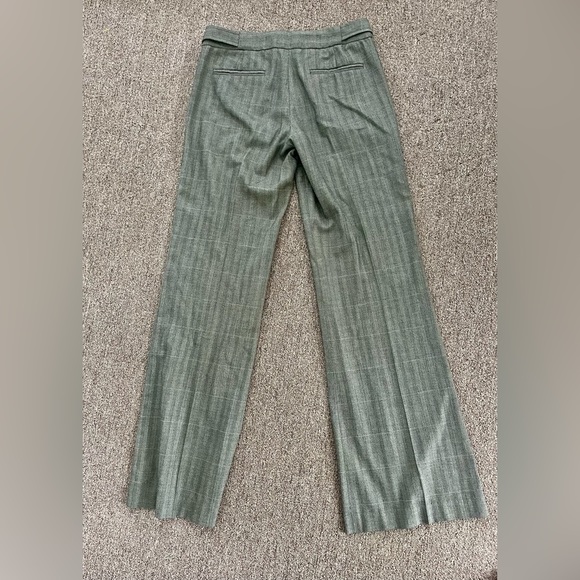 Theory Wool Blend Gray Trouser Pants Size 2 - Picture 7 of 7